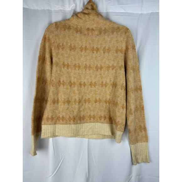Aventura Clothing Paragon Funnel Cowl‎ Neck Sweater - Size Medium - Egret Color - Picture 8 of 10